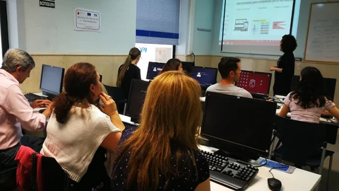 Curso del Servicio de Empleo y Formación. Archivo