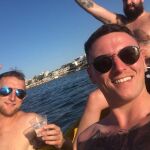 Aaron Callaghan, Richard Molloy y Declan Carson