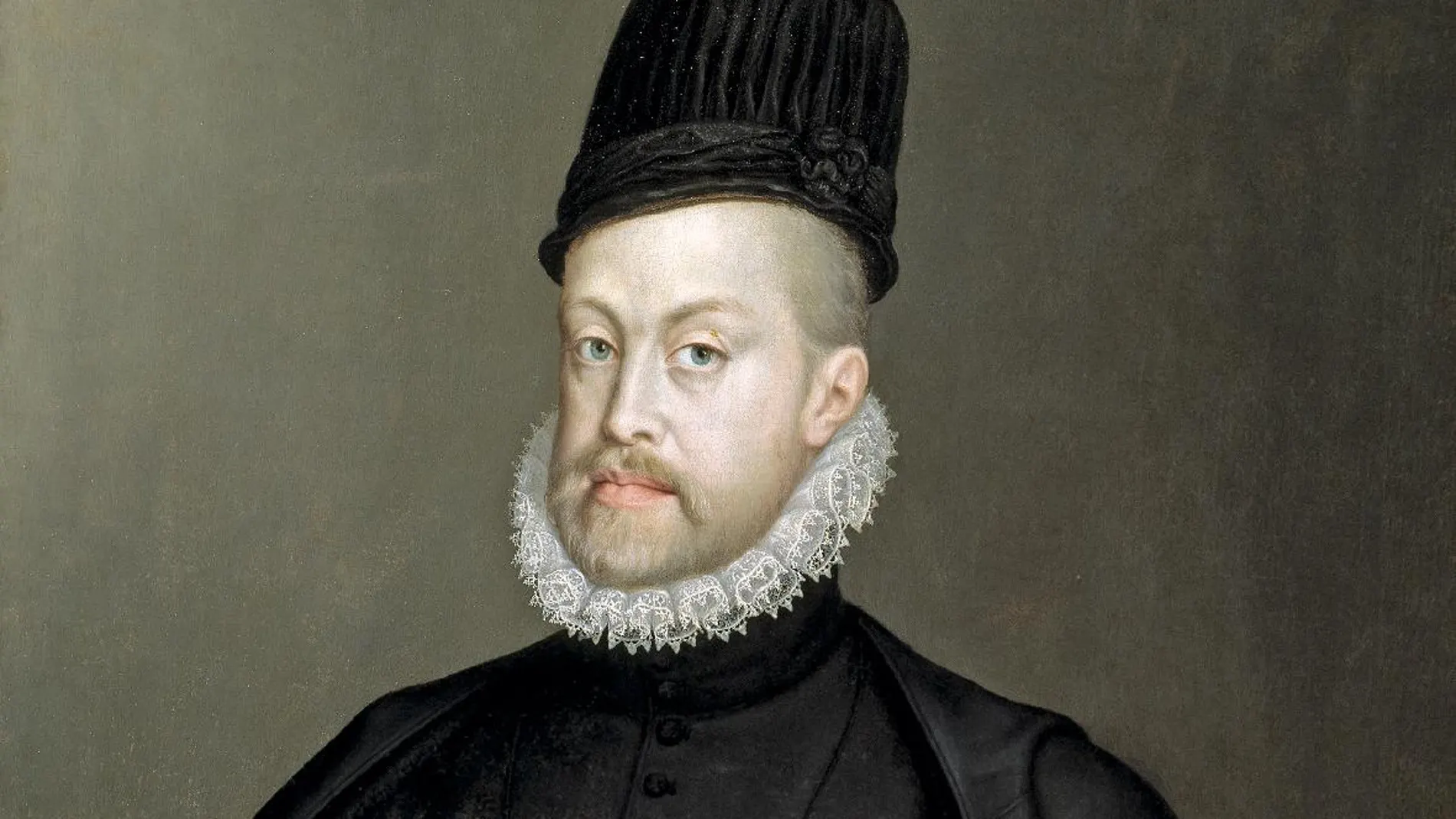 Felipe II vistió de riguroso luto desde 1658 a raíz de la muerte de su hijo Carlos