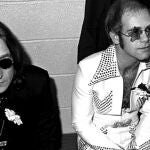 John Lennon y Elton John