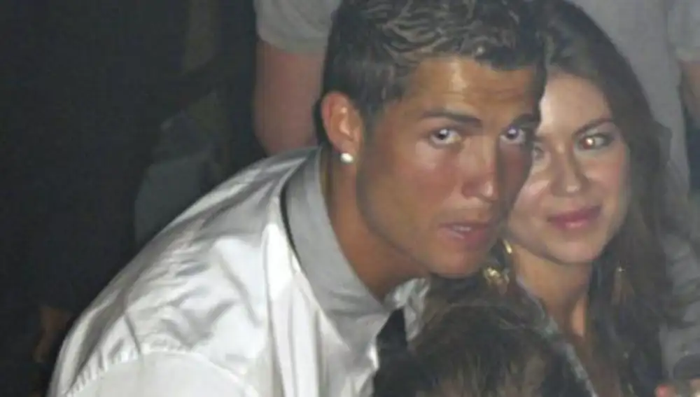 Cristiano Ronaldo junto a Kathryn Mayorga