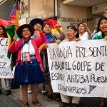 Simpatizantes del expresidente de Bolivia Evo Morales.  (Foto de ARCHIVO)17/12/2019