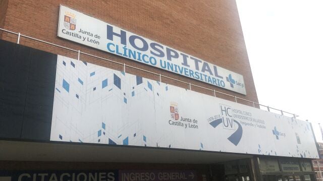 La bebé fue ingresada en el Hospital Clínico de Valladolid