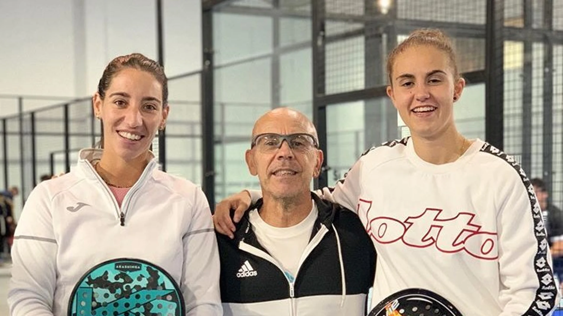 Teresa Navarro, Severino Iezzi y Esther Carnicero.