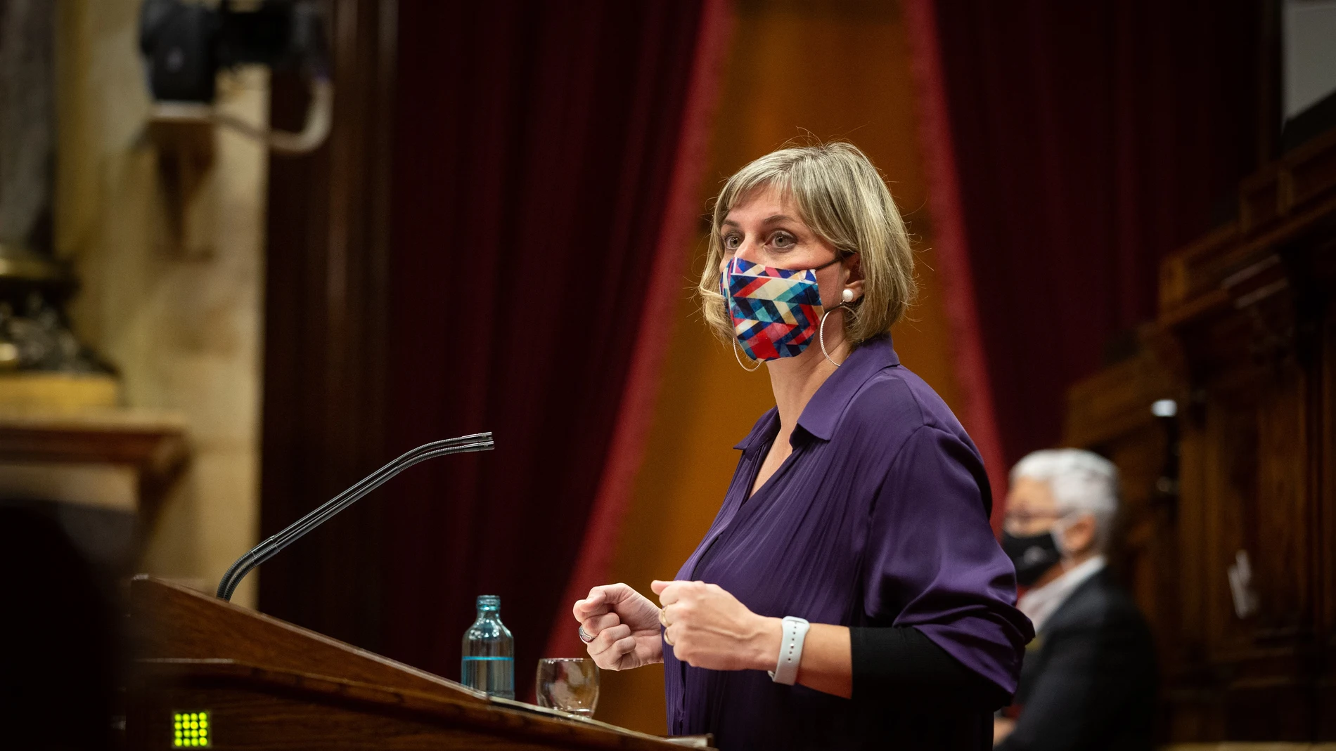 La consellera de Salud de la Generalitat, Alba Vergés. EUROPA PRESS