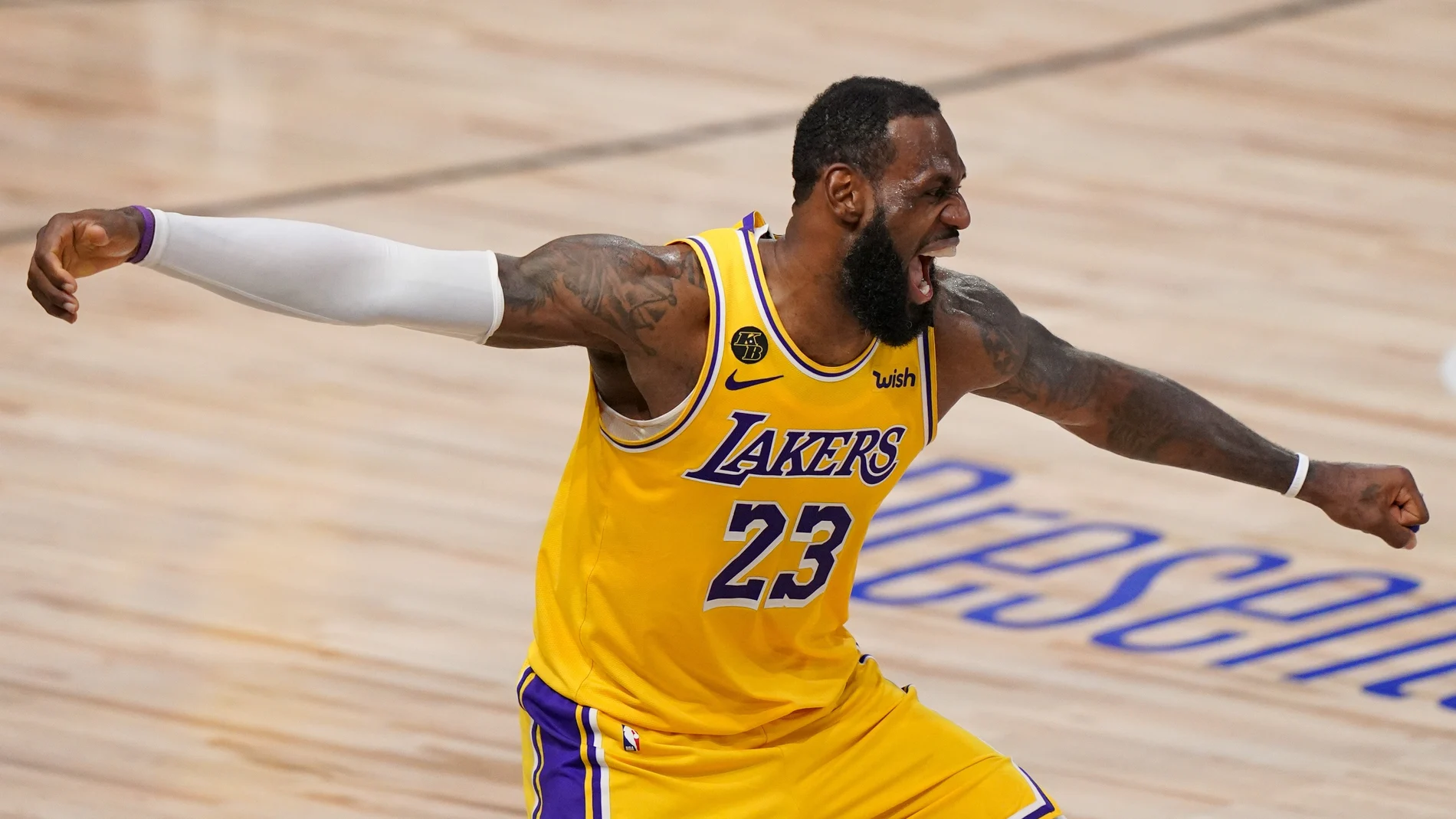LeBron James buscará repetir esta temporada el título de la NBA con los Lakers.