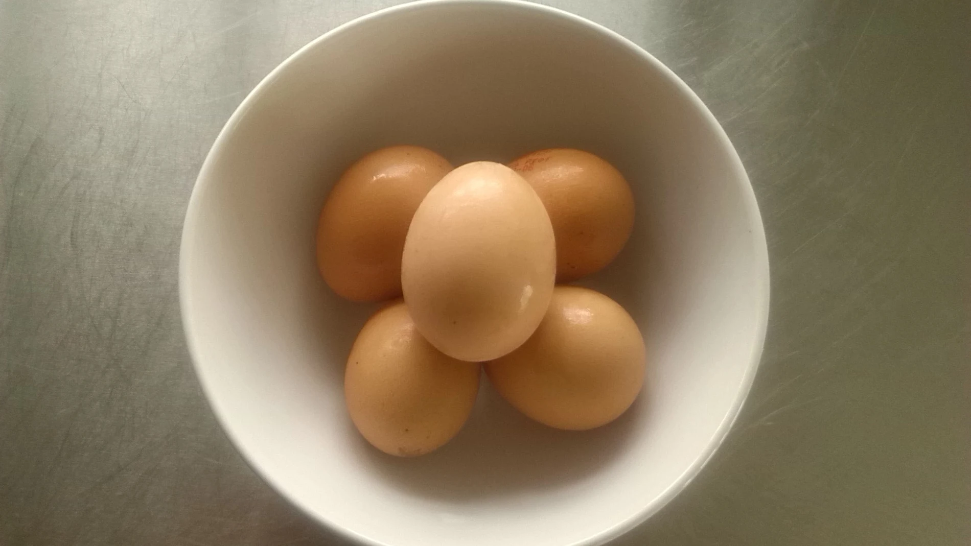 Un palto con huevos, en una imagen de archivo