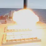 Un Tsirkon lanzado desde la fragata Admiral Gorshkov