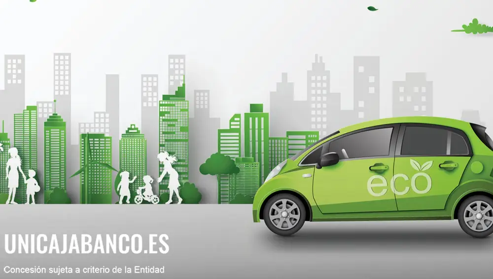Unicaja Banco lanza su primer préstamo verde para la adquisición de vehículos ecológicosUNICAJA BANCO07/10/2020