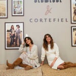 Sara Carbonero e Isabel Jiménez presentan su colección de Slow Love para Cortefiel.