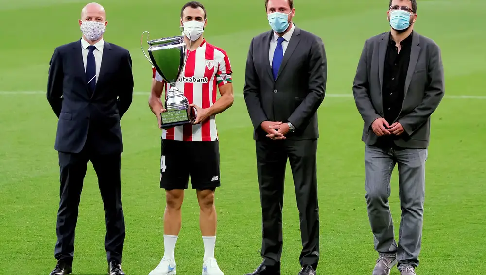El capitán del Athletic Club, Mikel Balenziaga.