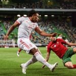 Adama Traoré, en su debut con España contra Portugal
