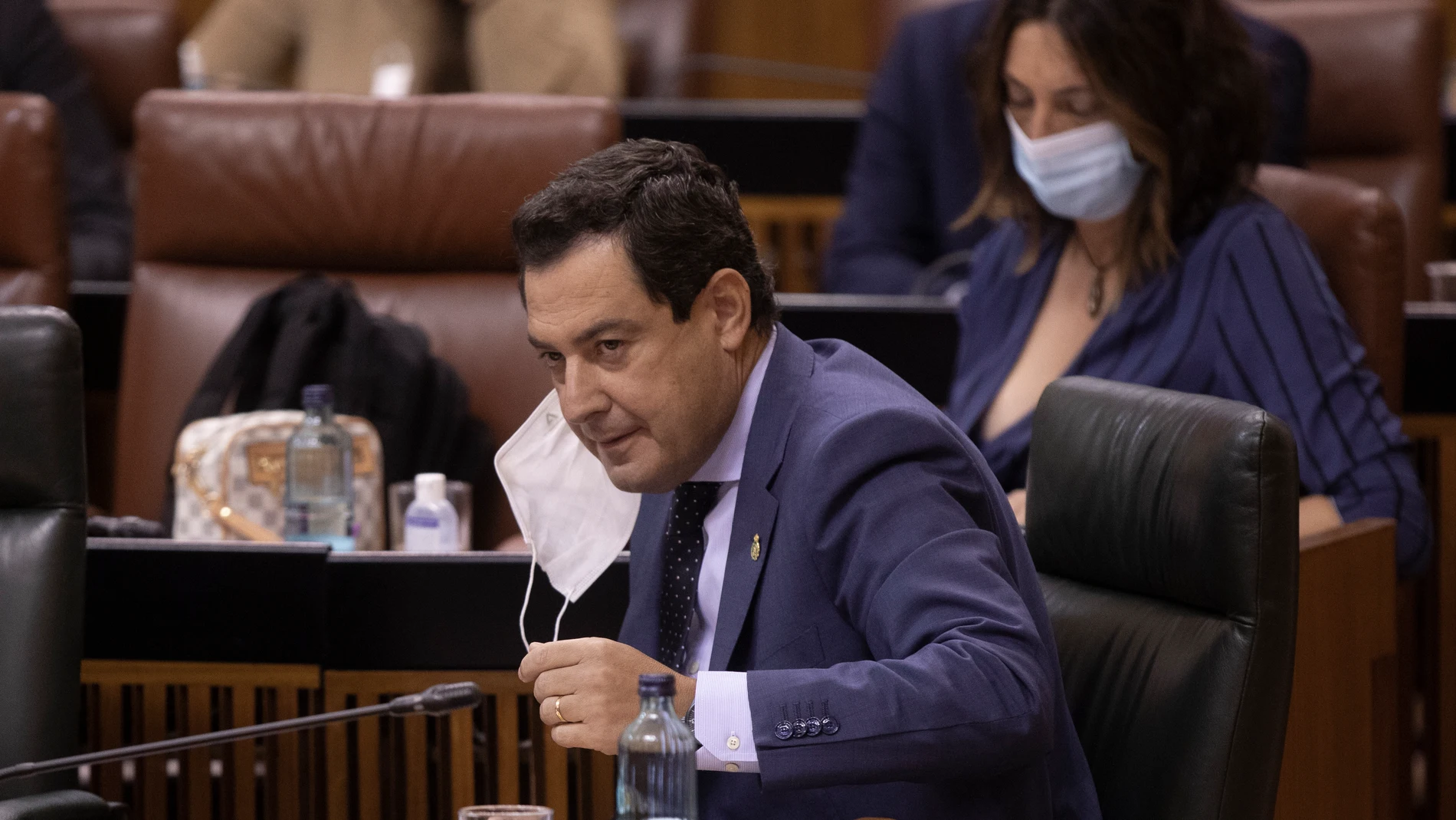 El presidente de la Junta, Juanma Moreno