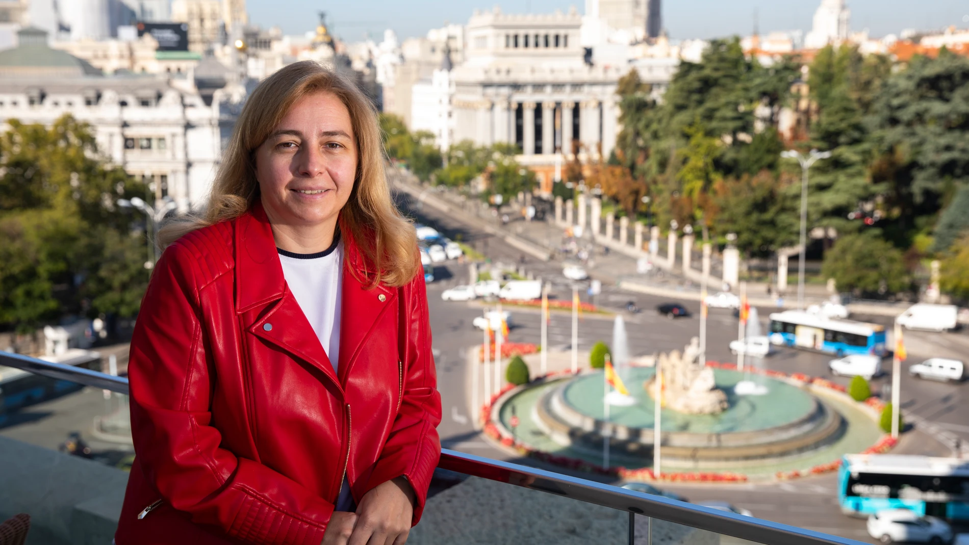 Entrevista a Inmaculada Sanz en el Ayuntamiento de Madrid