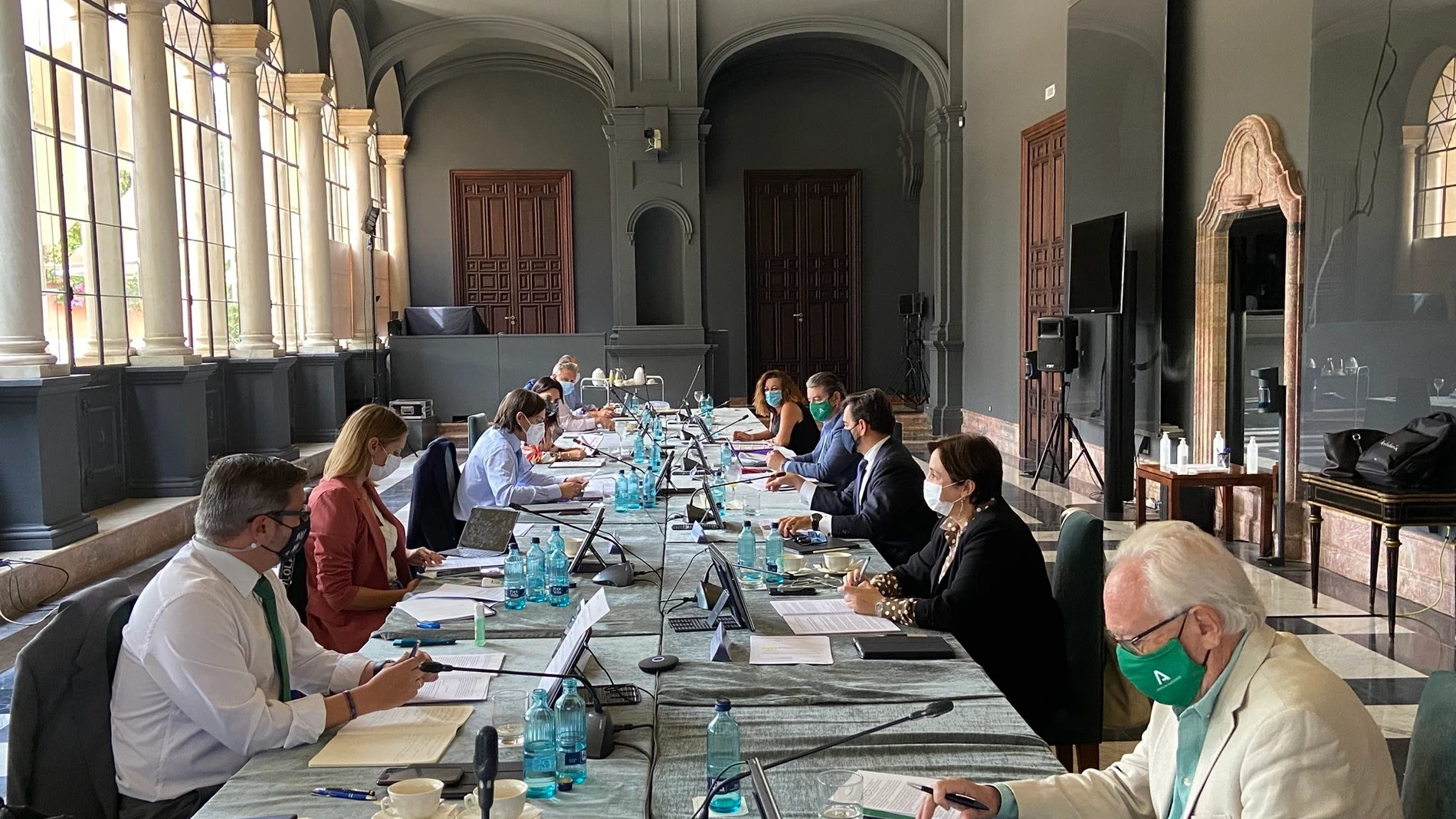 La Comisión General de Viceconsejeros reunida este viernes