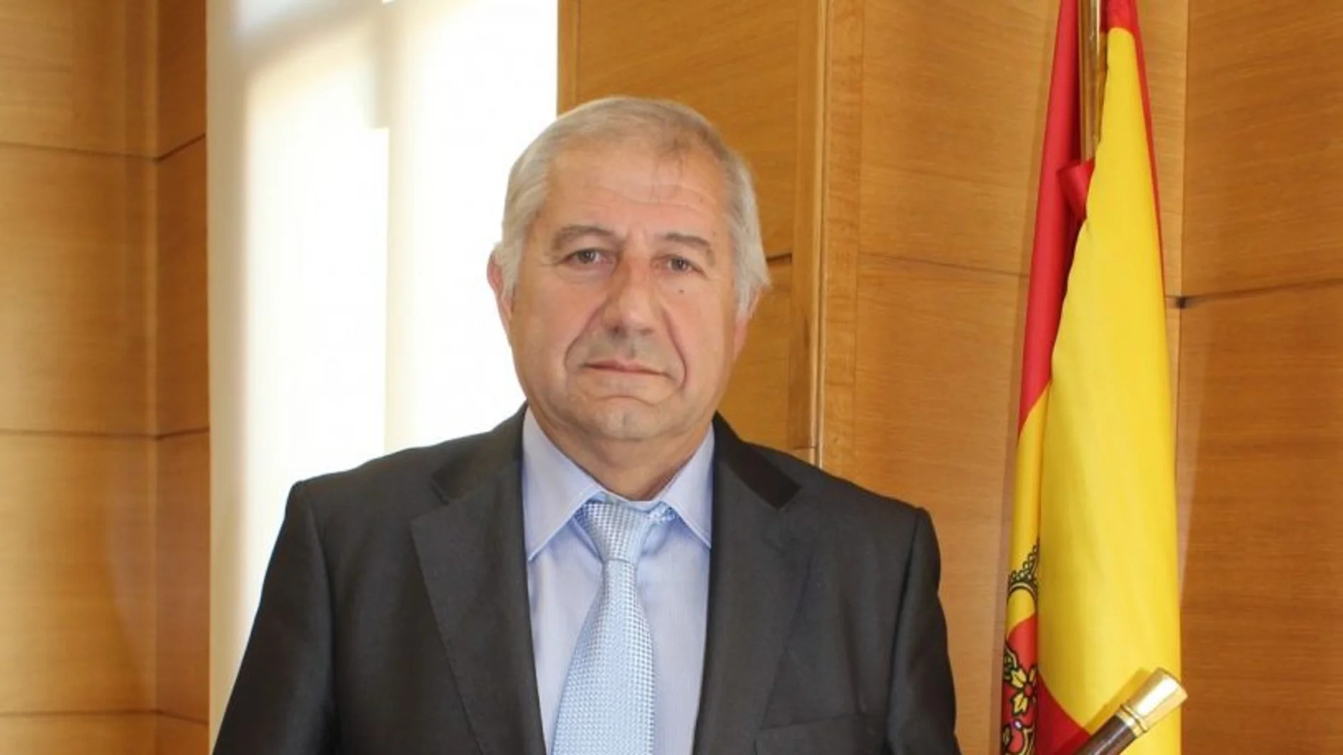 El alcalde de Íscar, Luis María Martín