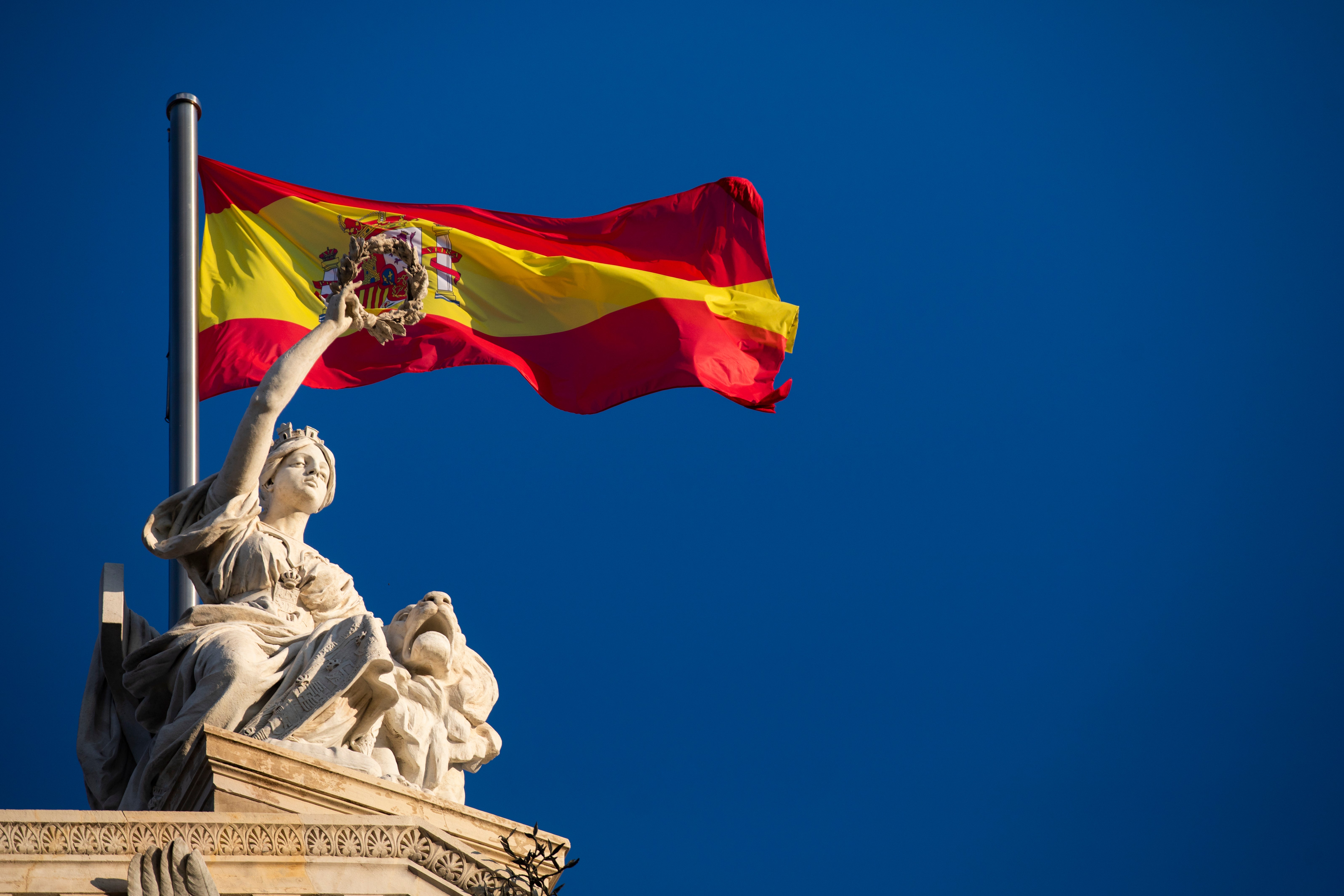 La bandera de España - Historia de la bandera de España