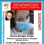 Imagen de la chica desaparecida, Jéssica Benagues
