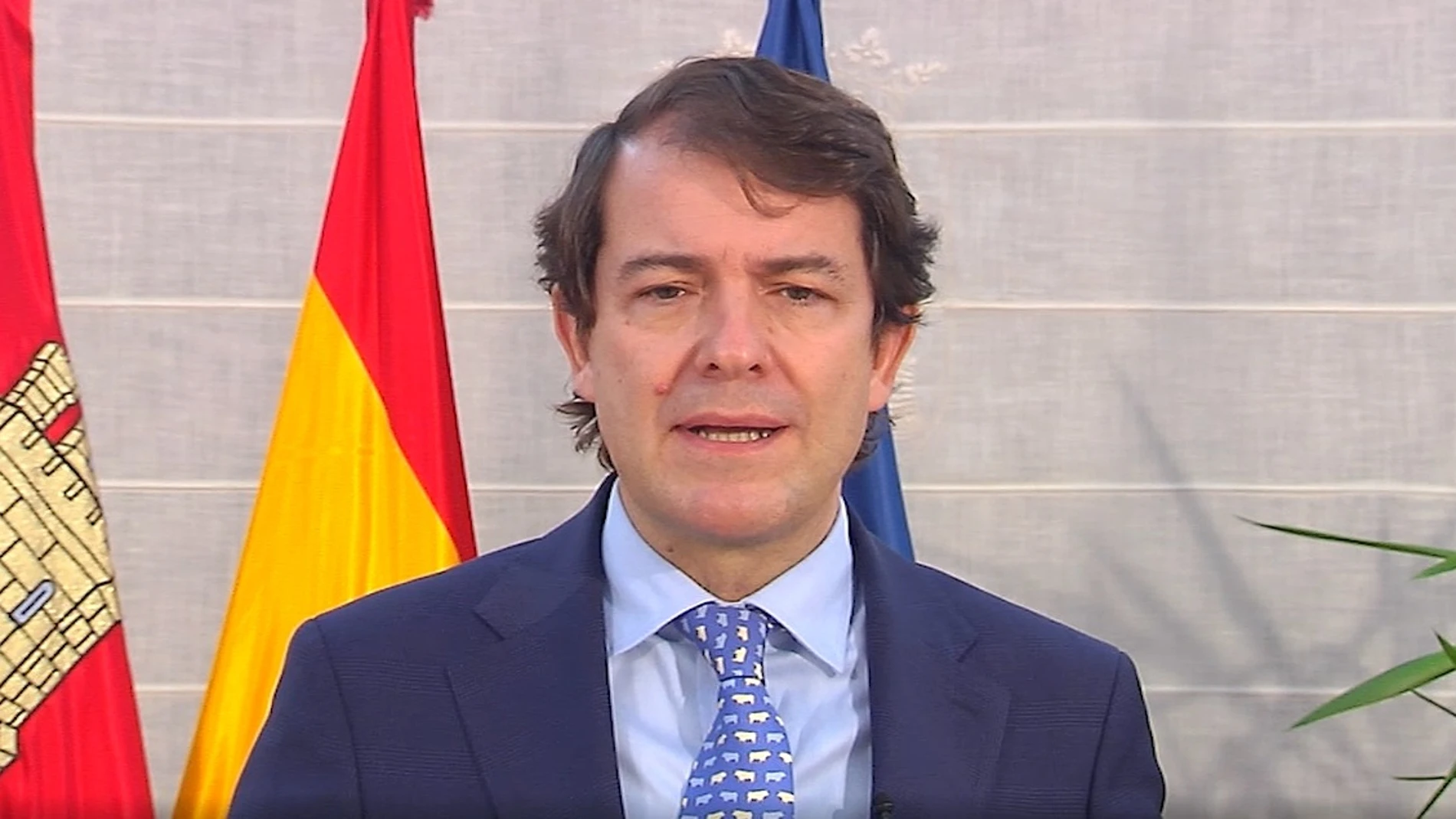 Alfonso Fernández Mañueco, presidente de la Junta12/10/2020