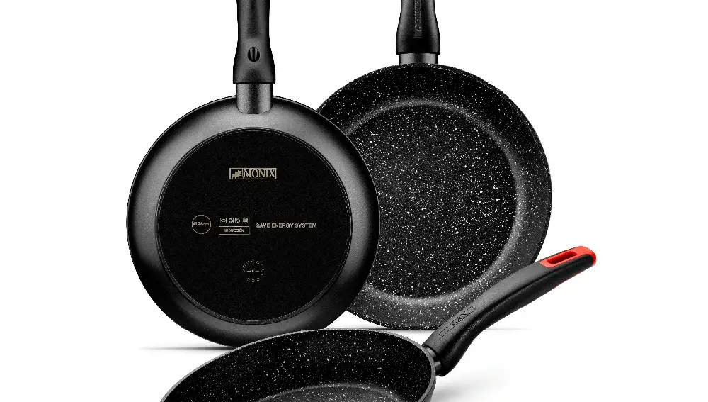 Juego de 3 sartenes en oferta