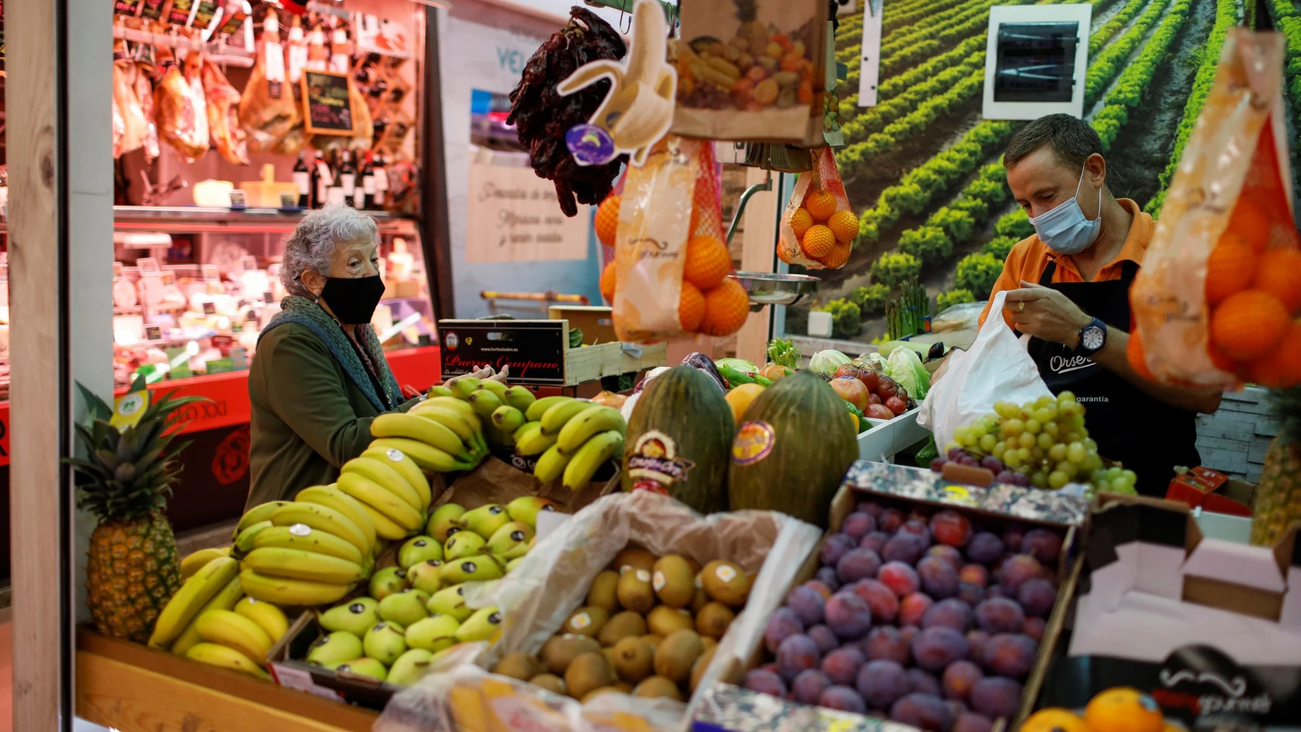 Un mercado de alimentación de Valladolid