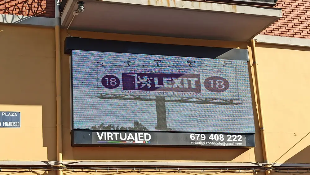 Pancarta en defensa de la proautonomía leonesa