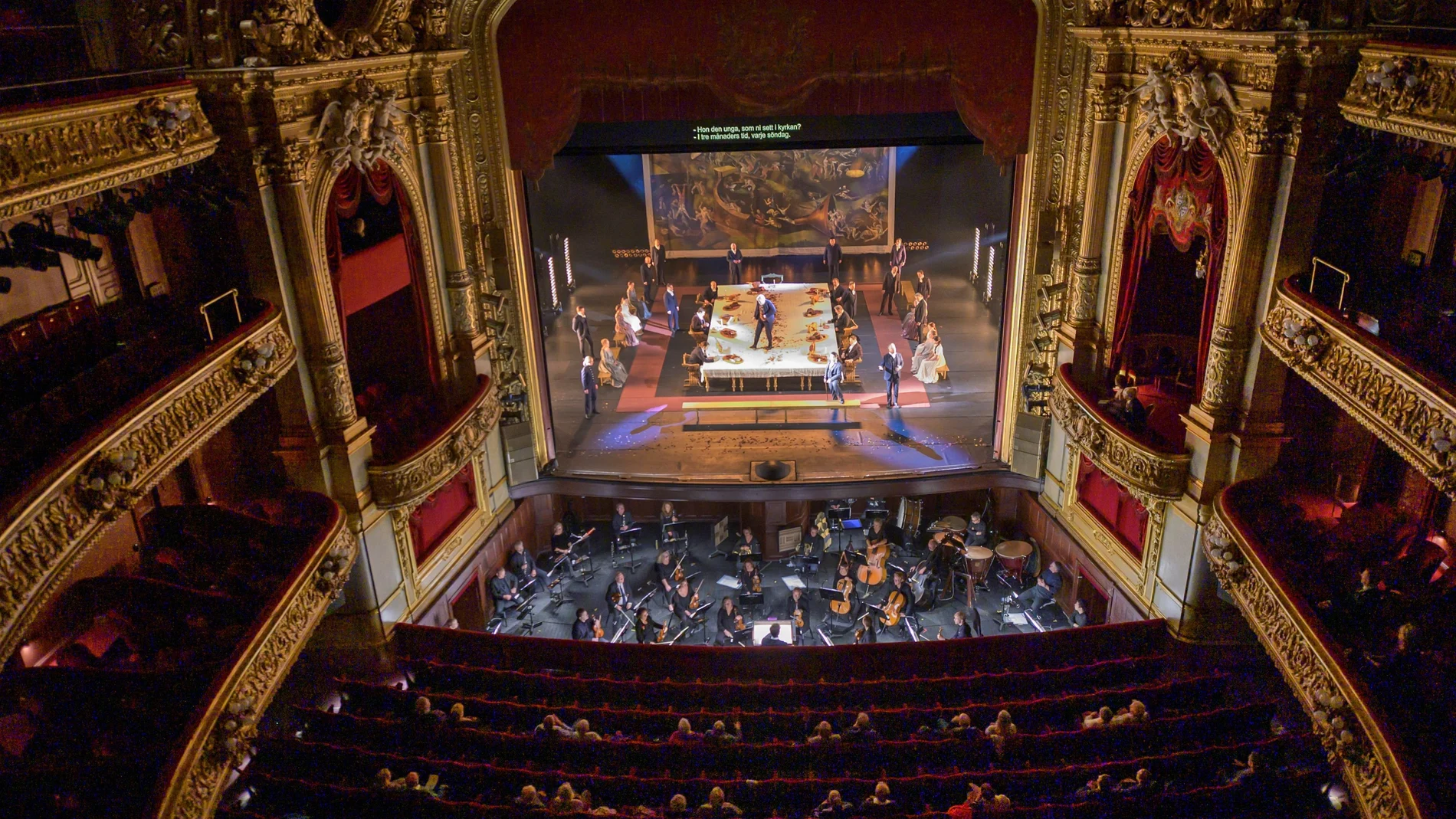 El "Rigoletto" de Verdi adaptado a la distancia social en la Ópera de Estocolmo