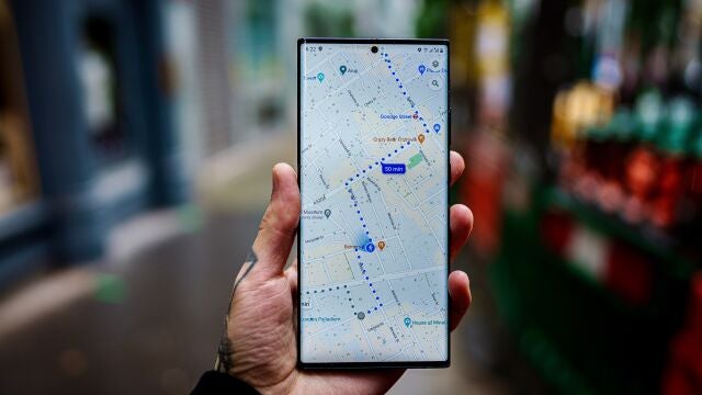 Google Maps en un móvil Android.JAKE DAVIES / UNSPLASH13/10/2020