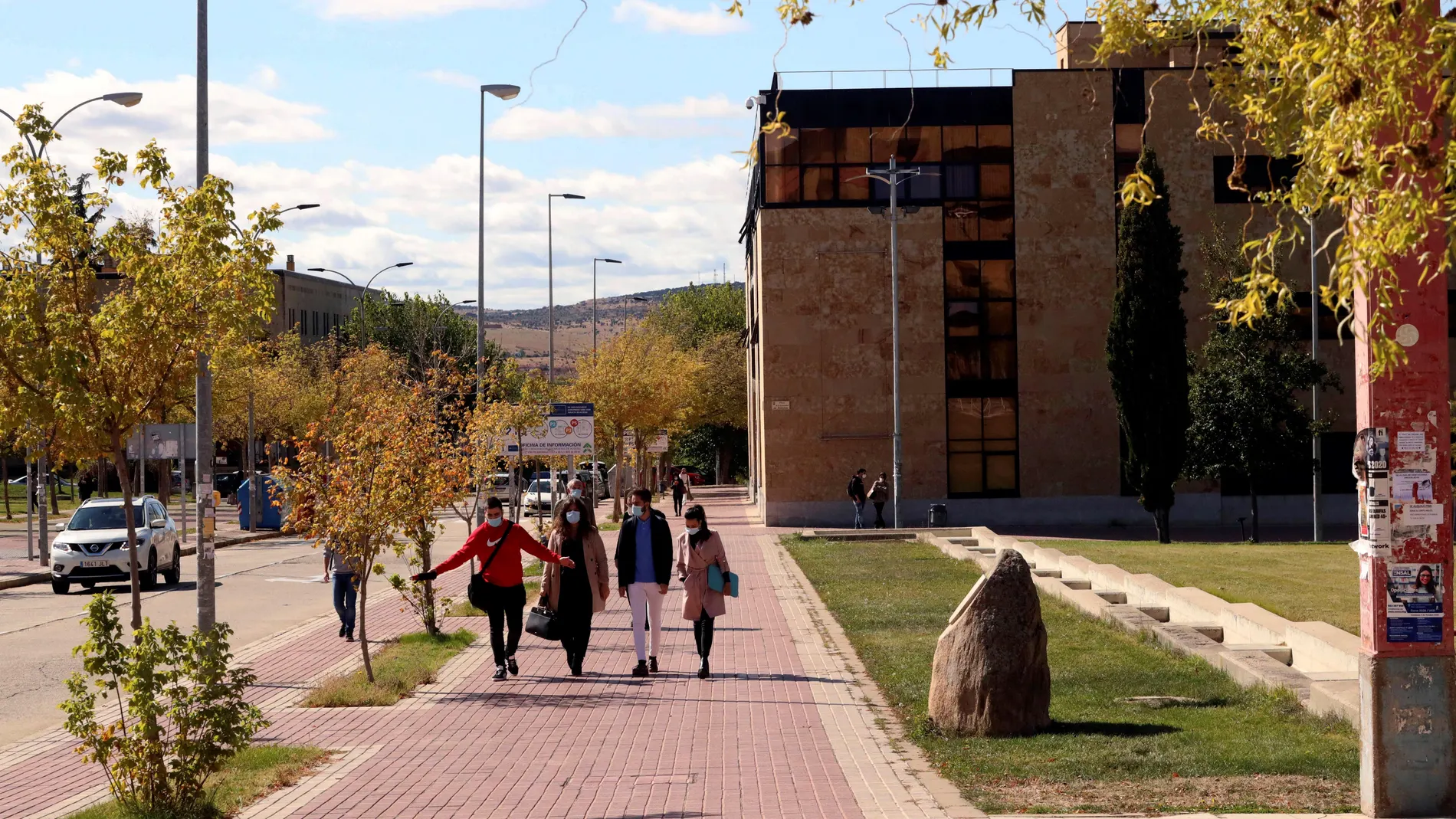 Zona universitaria de Salamanca