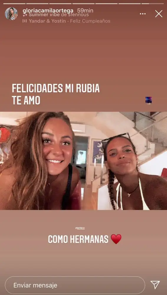 Rocío Flores y Gloria Camila Ortega / Instagram