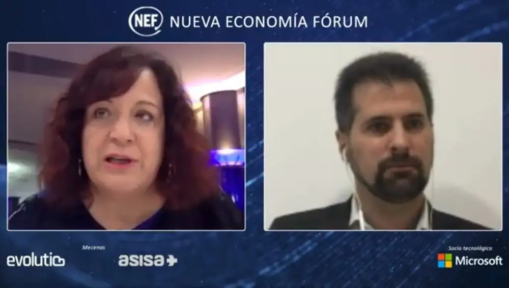 Los socialistas Luis Tudanca e Iratxe García participan de manera telemática en Nueva Economía Forum