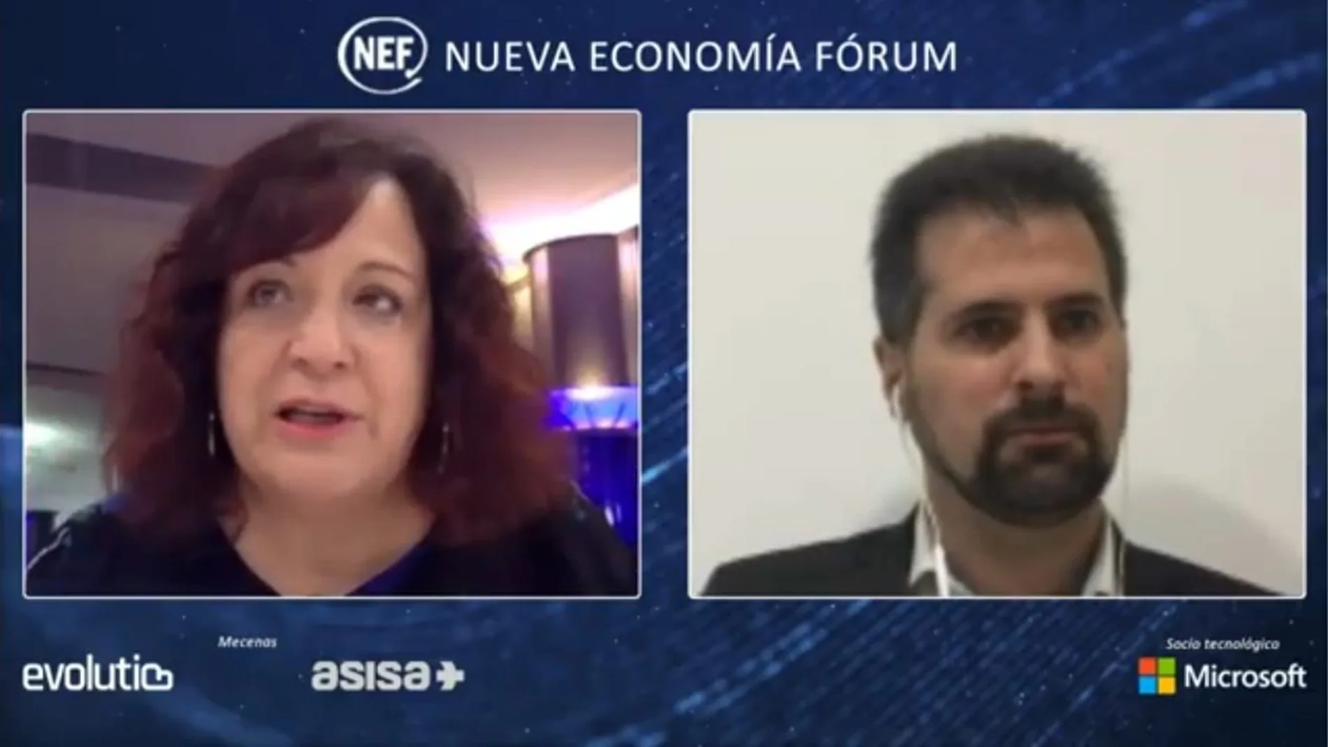 Los socialistas Luis Tudanca e Iratxe García participan de manera telemática en Nueva Economía Forum