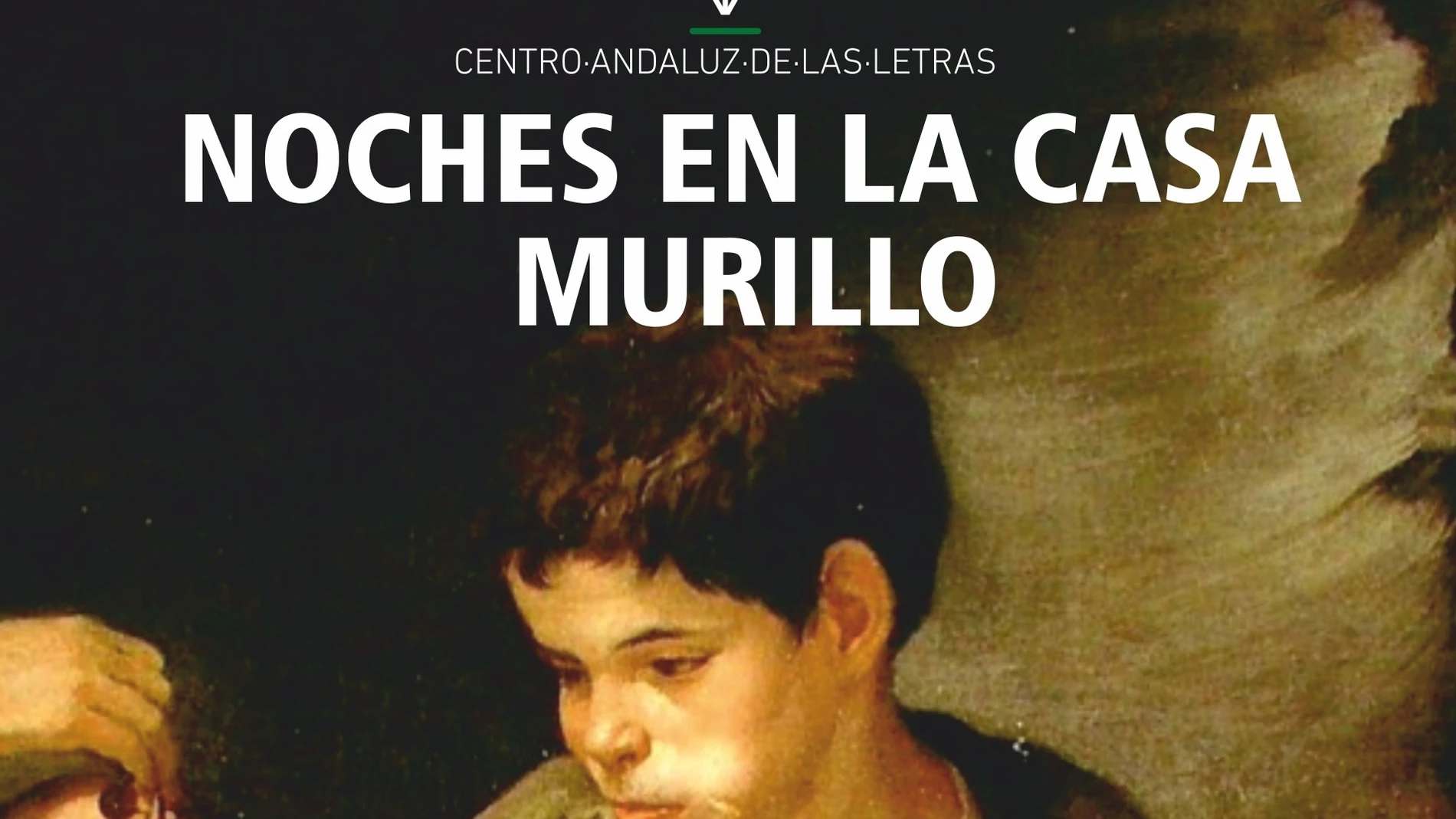 Cartel anunciador del ciclo cultural "Noches en la Casa Murillo"