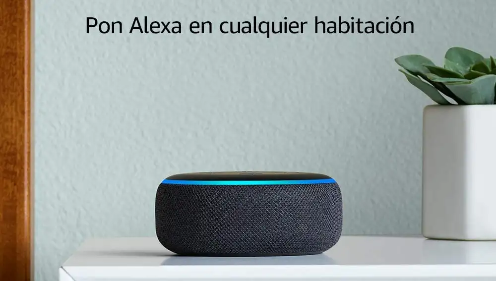Altavoz inteligente con Alexa Echo Dot de 3.ª generación