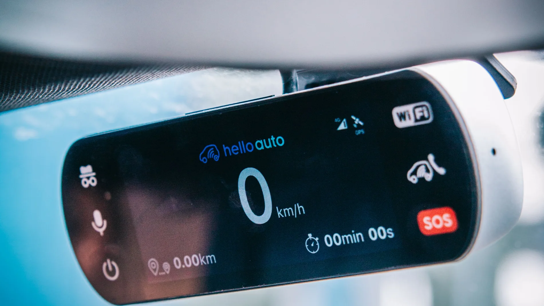 Dispositivo de copiloto inteligente de Hello Auto
