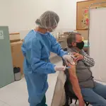 Vacunación de la gripe en el centro cívico del barrio de Cappont de Lleida