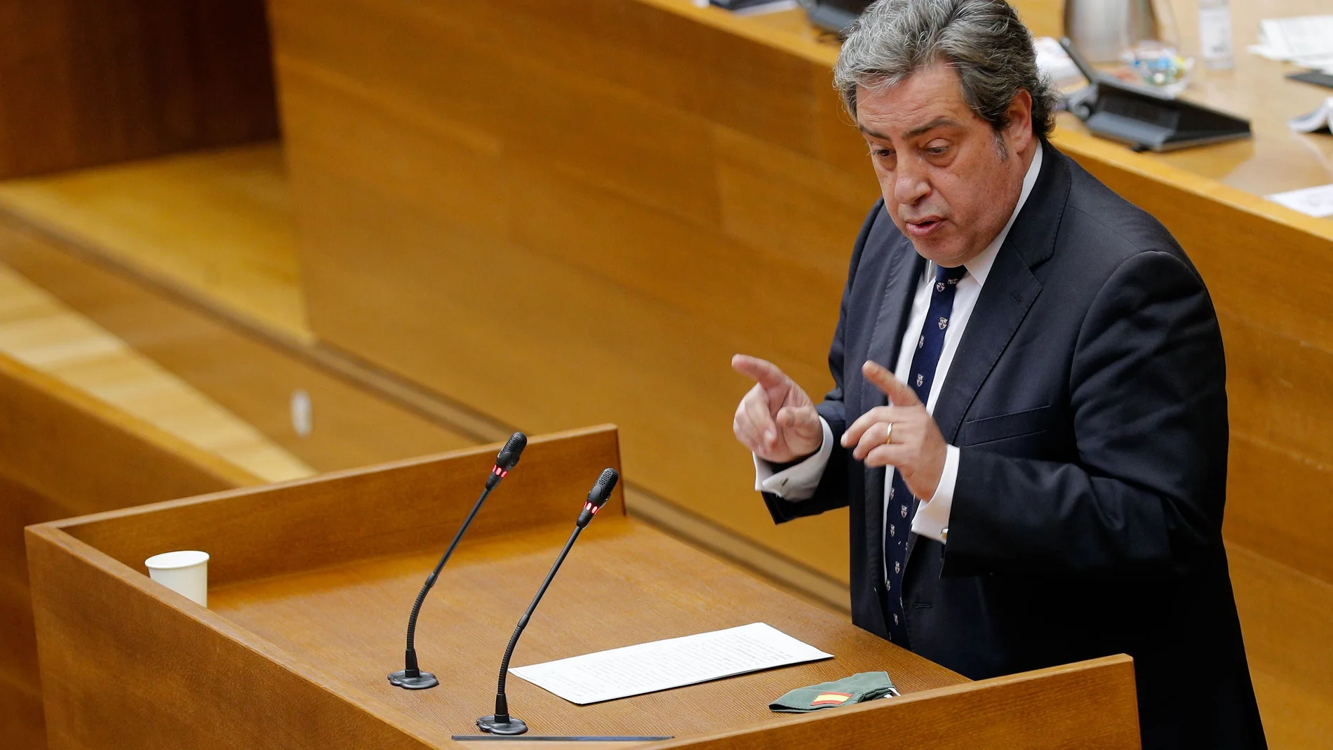 El presidente de Vox Valencia, José María Llanos
