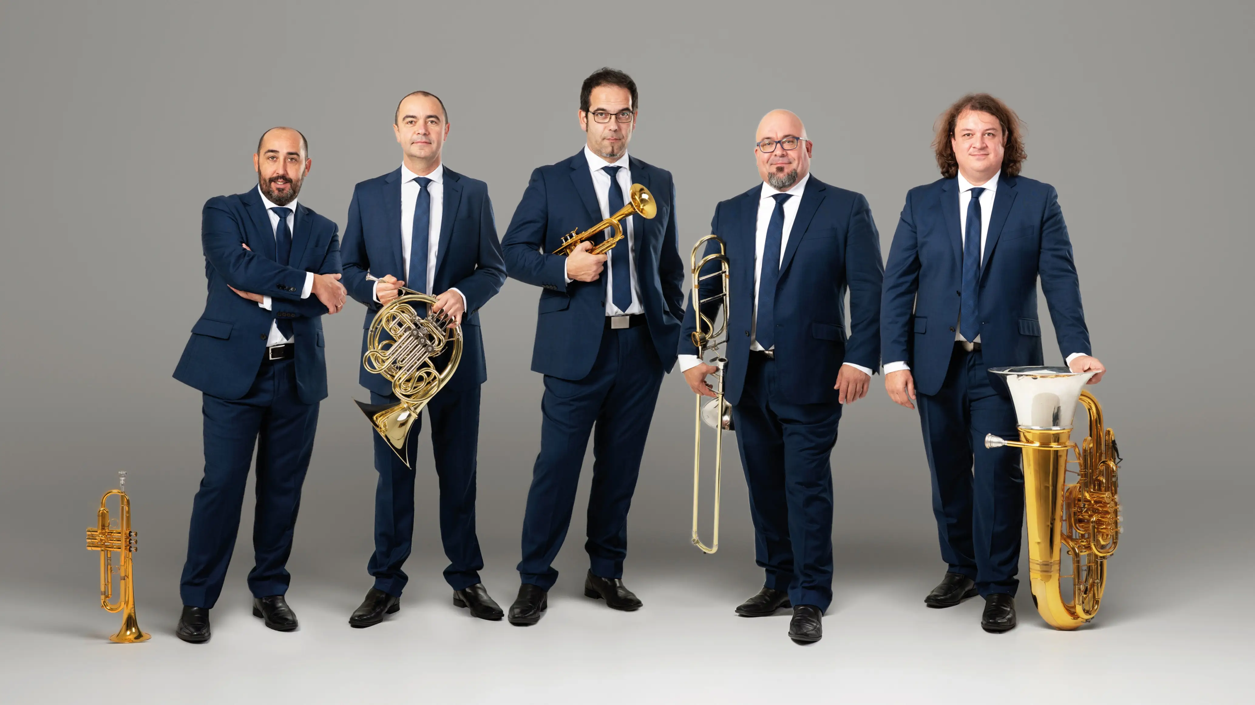 La formación musical Spanish Brass