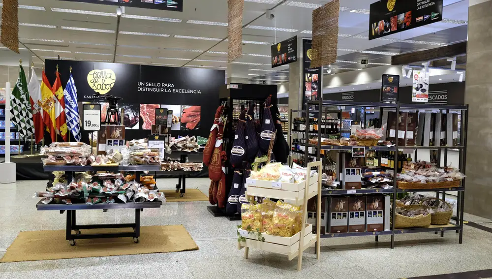 Productos de "Tierra de Sabor" en los supermercados de El Corte Inglés