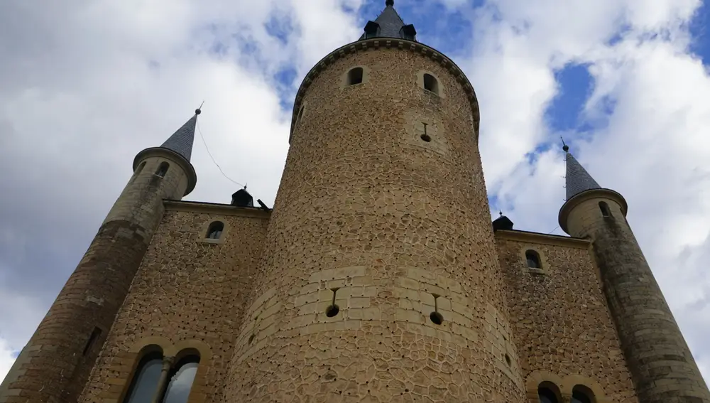 Torre del homenaje del Alcázar de Segovia.