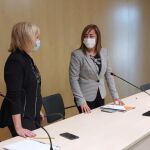 Las procuradoras regionales por Zamora Leticia García (PP) y María Teresa Gago (Cs) presentan la propuesta