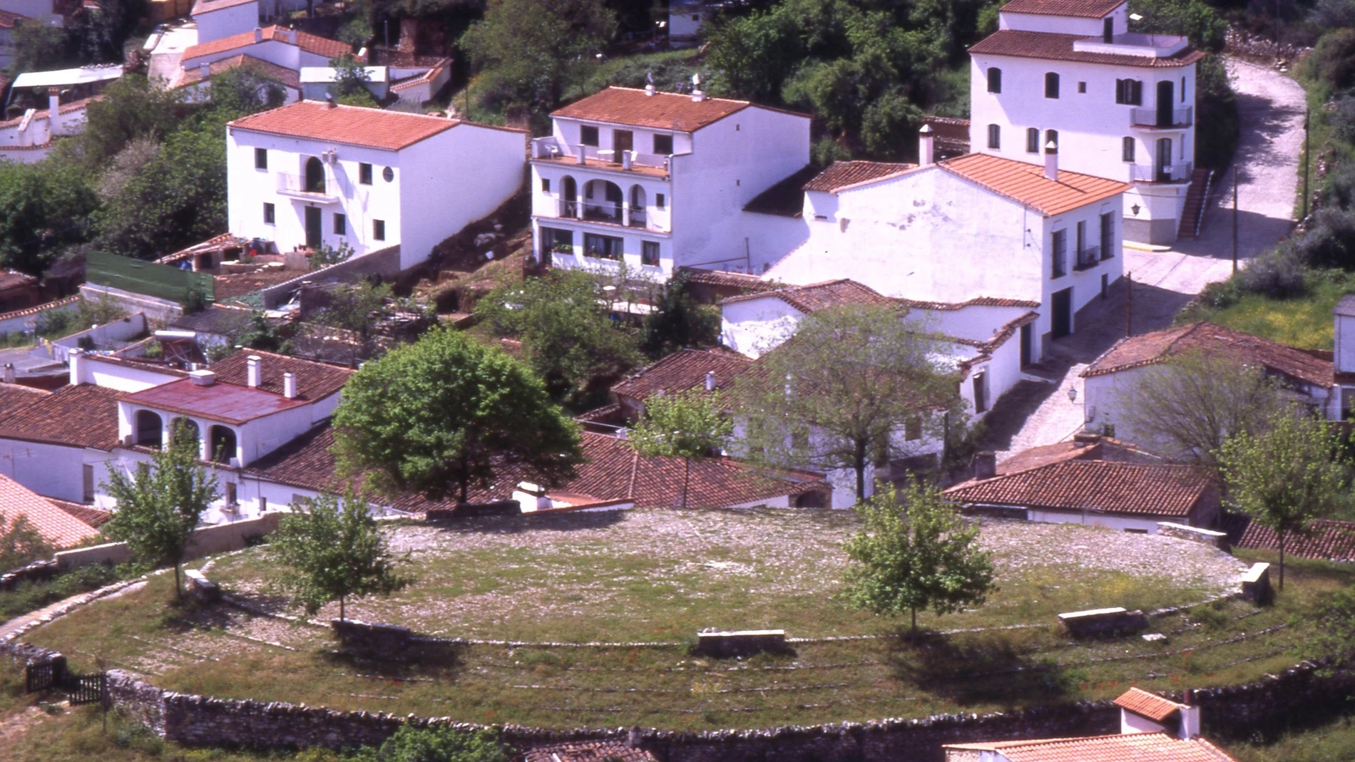 La localodad onubense de Galaroza