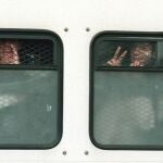 Furgón de uno de los traslados de los terroristas que están siendo acercados a cárceles del País Vasco