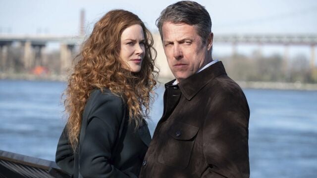 This image released by HBO shows Nicole Kidman, left, and Hugh Grant in a scene from "The Undoing," debuting on Sunday at 9 p.m. EDT on HBO. (HBO via AP)