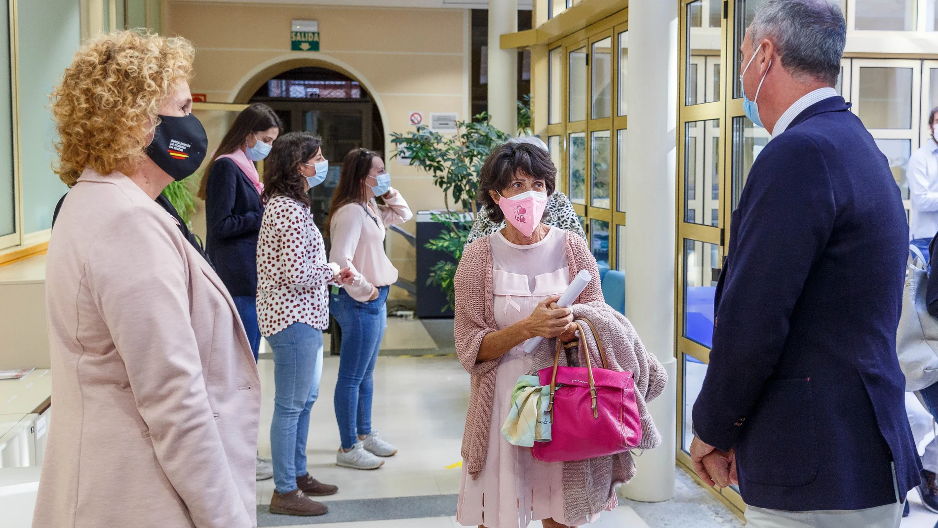 Acto celebrado en Segovia con motivo del Día Mundial del Cáncer de Mama