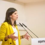 La secretaria general adjunta y portavoz de ERC, Marta Vilalta