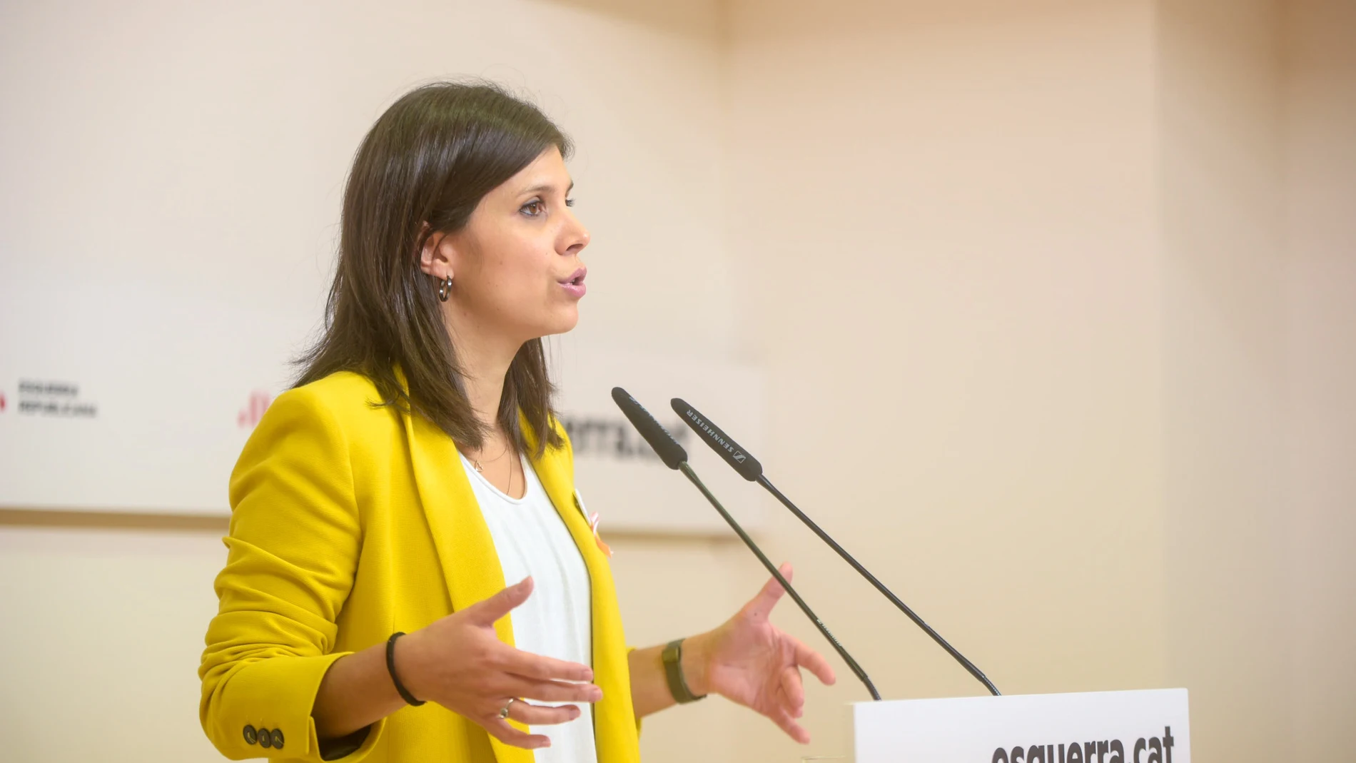 La secretaria general adjunta y portavoz de ERC, Marta Vilalta