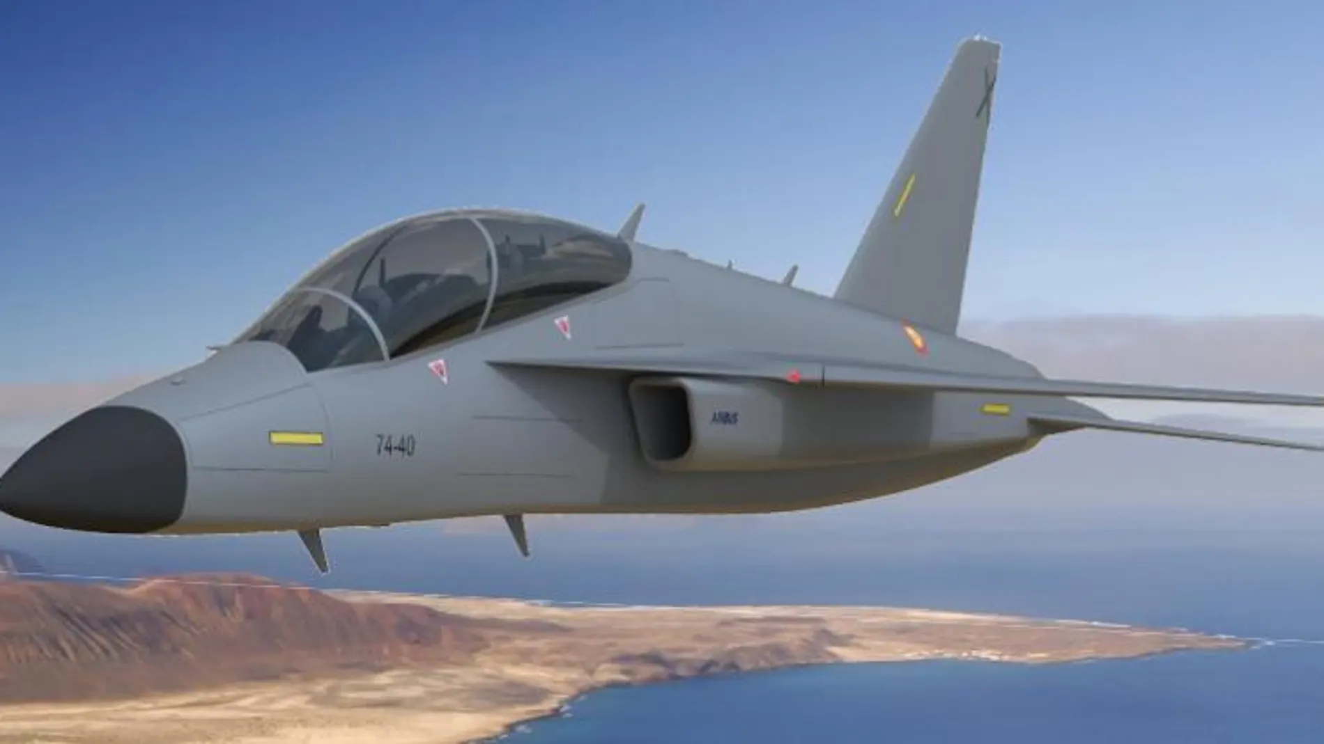 Avión entrenador para el Ejército del Aire propuesto por Airbus. Foto: Airbus