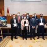 El presidente de la Diputación de Valladolid, Conrado Íscar, entrega los premios de Periodismo Provincia de Valladolid 2019 convocados por la institución provincial