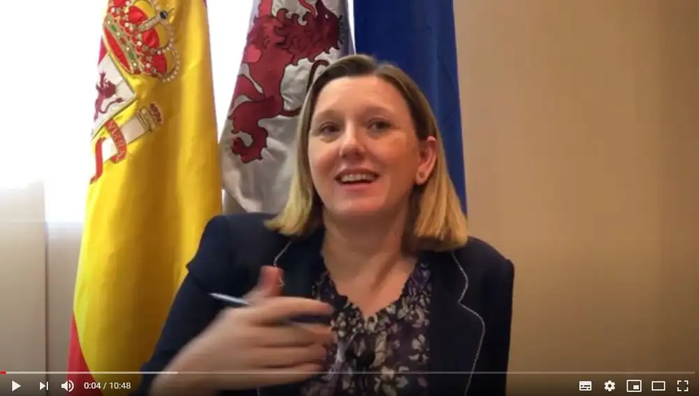 Intervención de la consejera de Familia e Igualdad de Oportunidades, Isabel Blanco